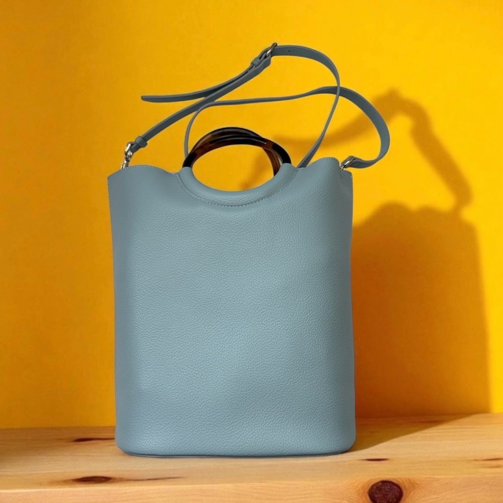 BR light blue tote shoulder bag